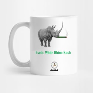 Exotic White Rhino Kush Mug